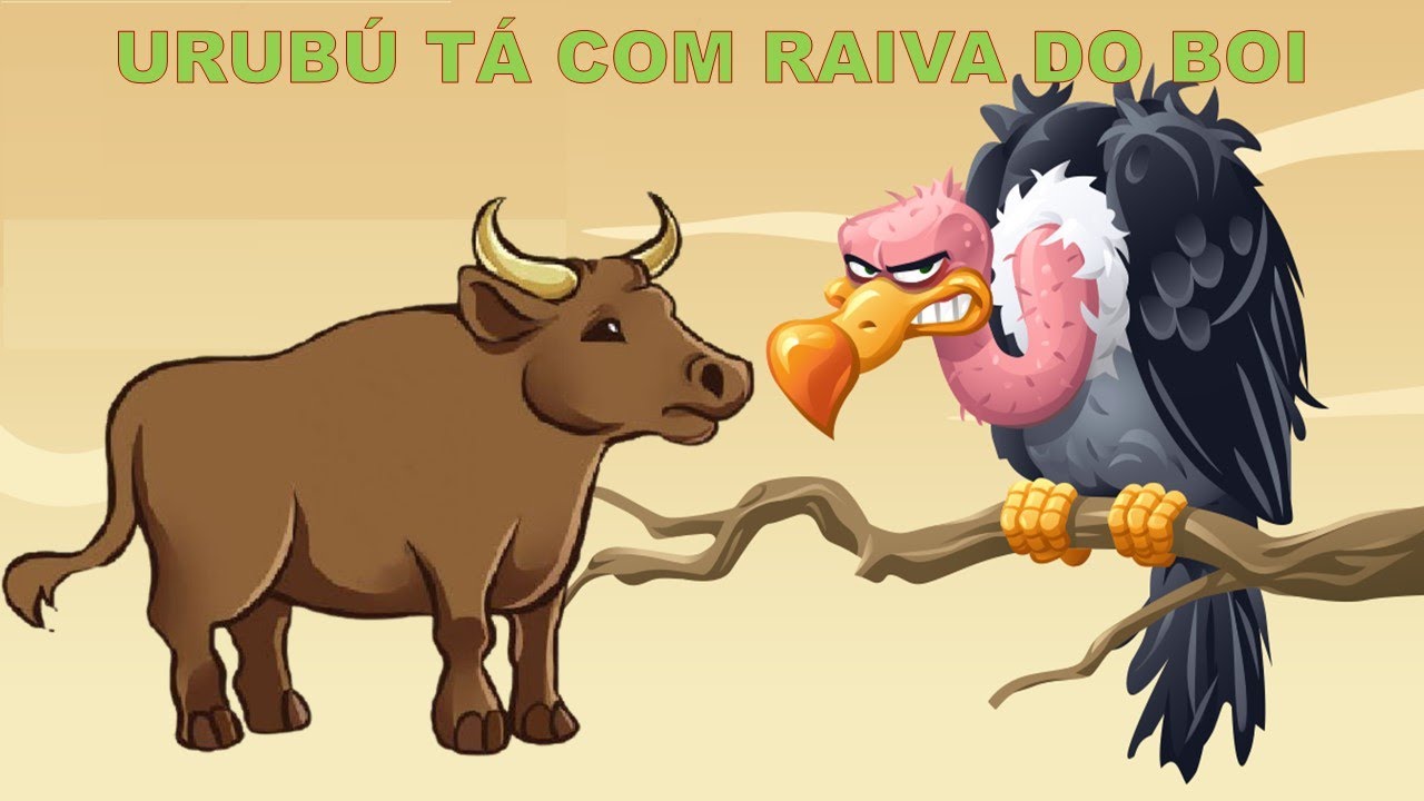 URUBU TÁ COM RAIVA DO BOI