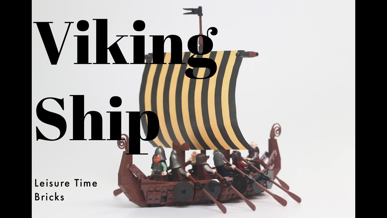 LEGO MOC Viking Ship Tutorial　レゴ　バイキングの船　作り方