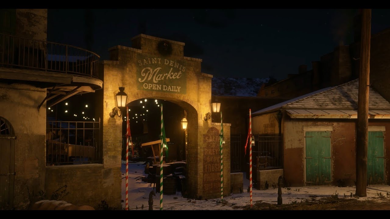Red Dead Online A Merry Call To Arms: The Market | Solo