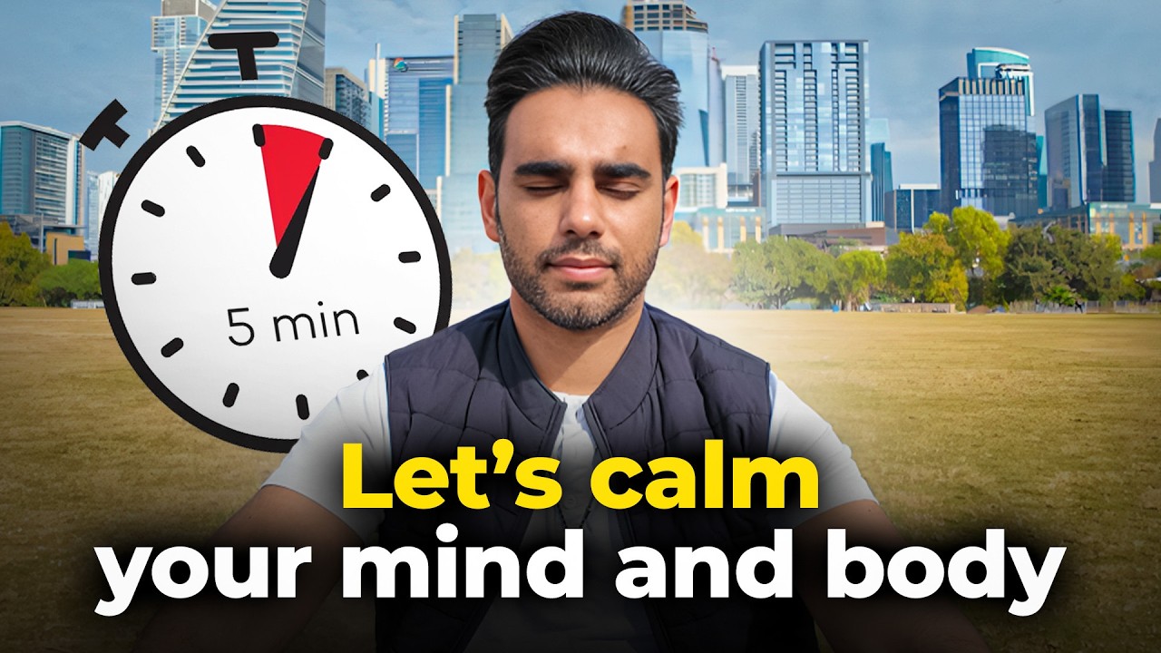 5-Minute Guided Meditation to Let Go of Anxiety and Find Peace