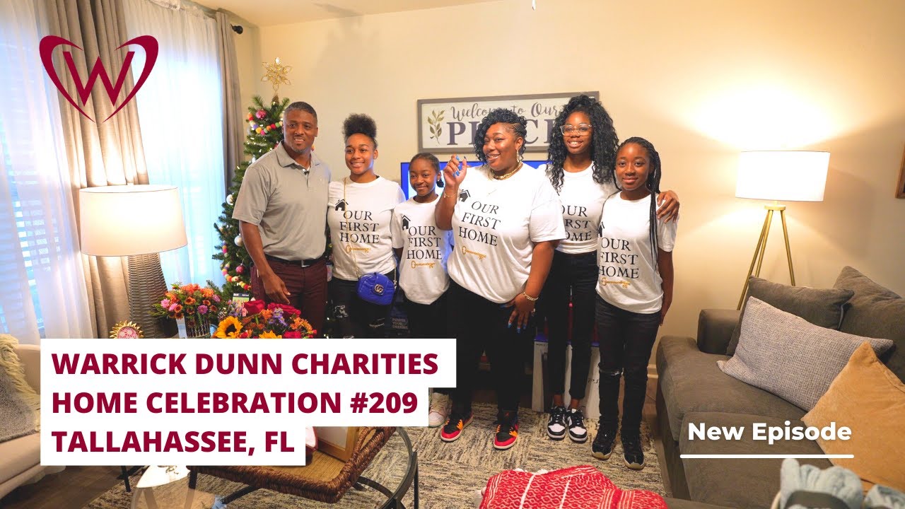 Warrick Dunn Charities Home Celebration 209 Tallahassee, FL