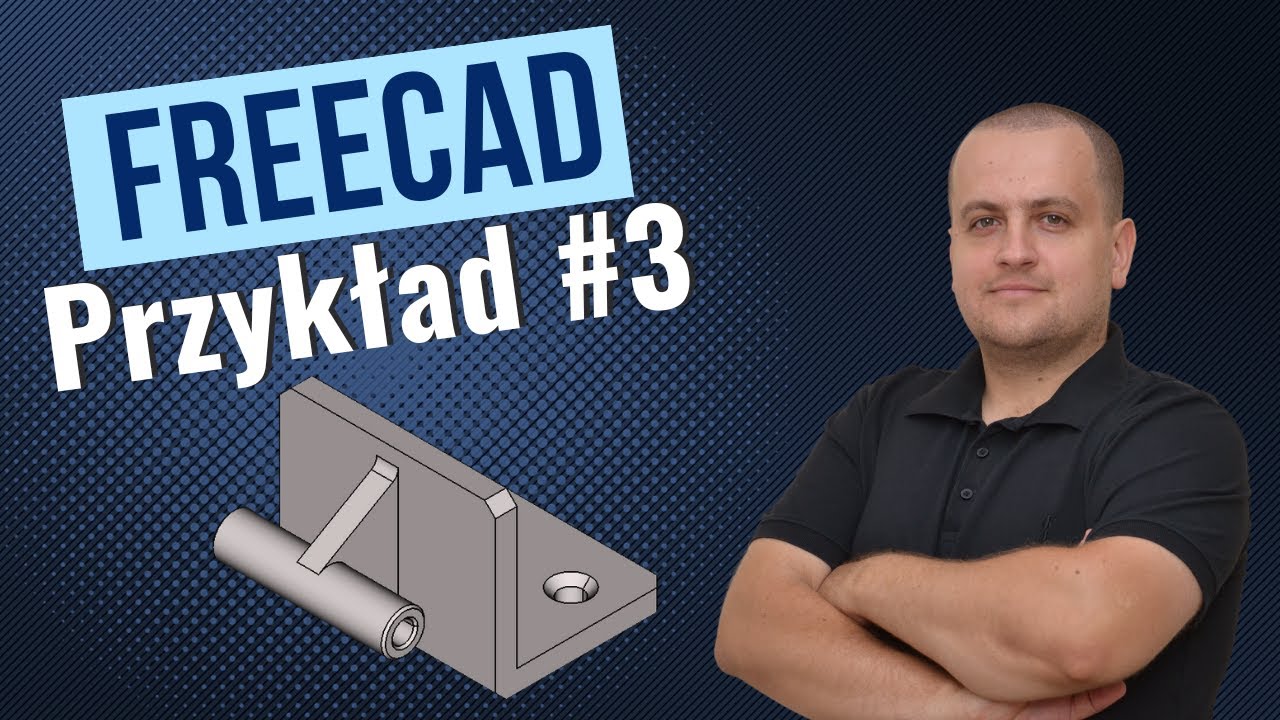 FreeCAD Przykładowy Model z Ciekawym Sposobem Wyciągnięcia