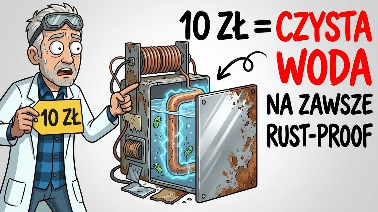 Spos&oacute;b z miedzią za 8 zł, kt&oacute;ry ZABIJA wszystkie bakterie w wodzie I CHRONI każdy metal przed rdzą