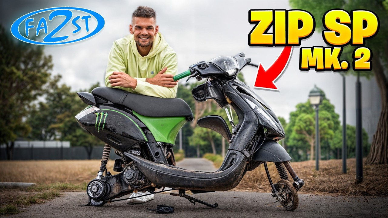 PIAGGIO ZIP SP 2 FAST 100cc 🔥 Da ROTTAME a OVER TROFEO 🏆
