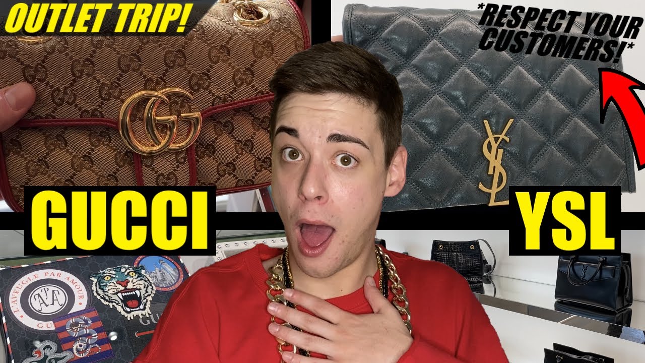 YSL AND Gucci Outlet Shopping Trips! Toronto Premium Outlets! *RESPECT YOUR CUSTOMERS*
