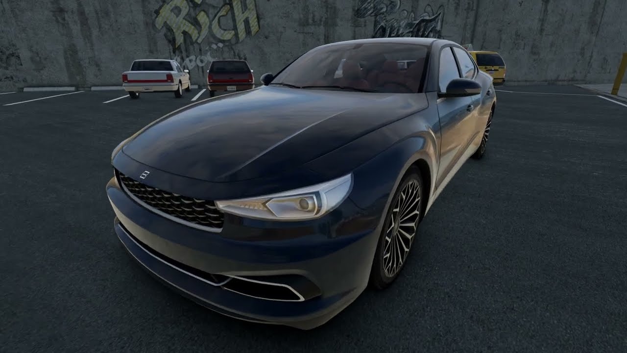 BeamNG.drive Freeroam: West Coast, USA - 2016 Bruckell Bastion Luxe 5.7 AWD