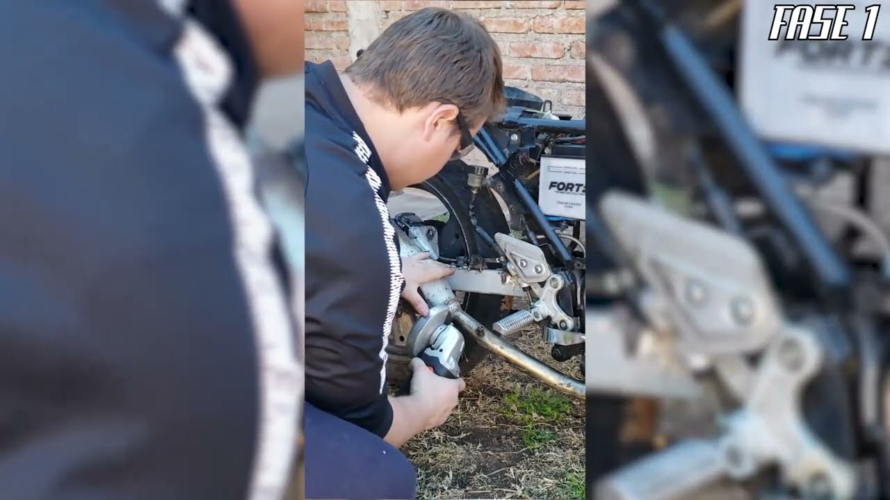 RESTAURACION Y MODIFICACION A CAFE RACER- Beta Chrono 250