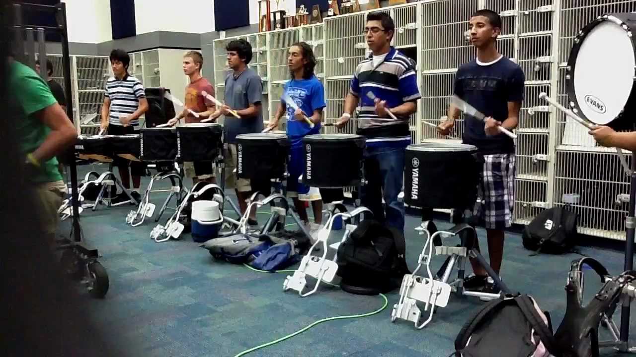 R.L. Turner Drumline Warm-Ups