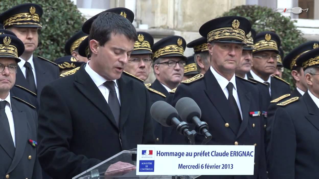 Cérémonie d'hommage au préfet Claude Erignac