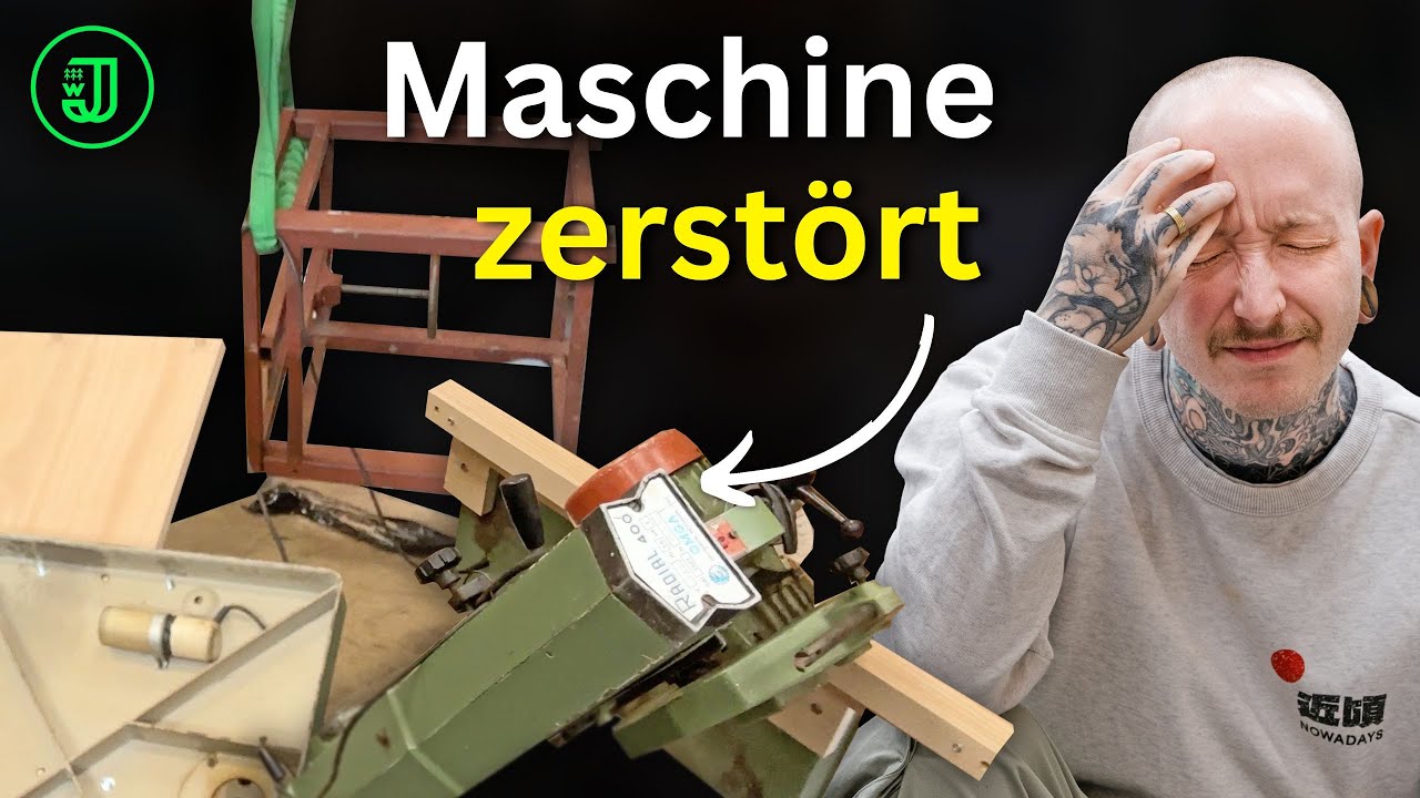 Eigentlich wollte ich nur meine NEUE SÄGE von der Palette heben... und dann DAS! 🤬 | Jonas Winkler