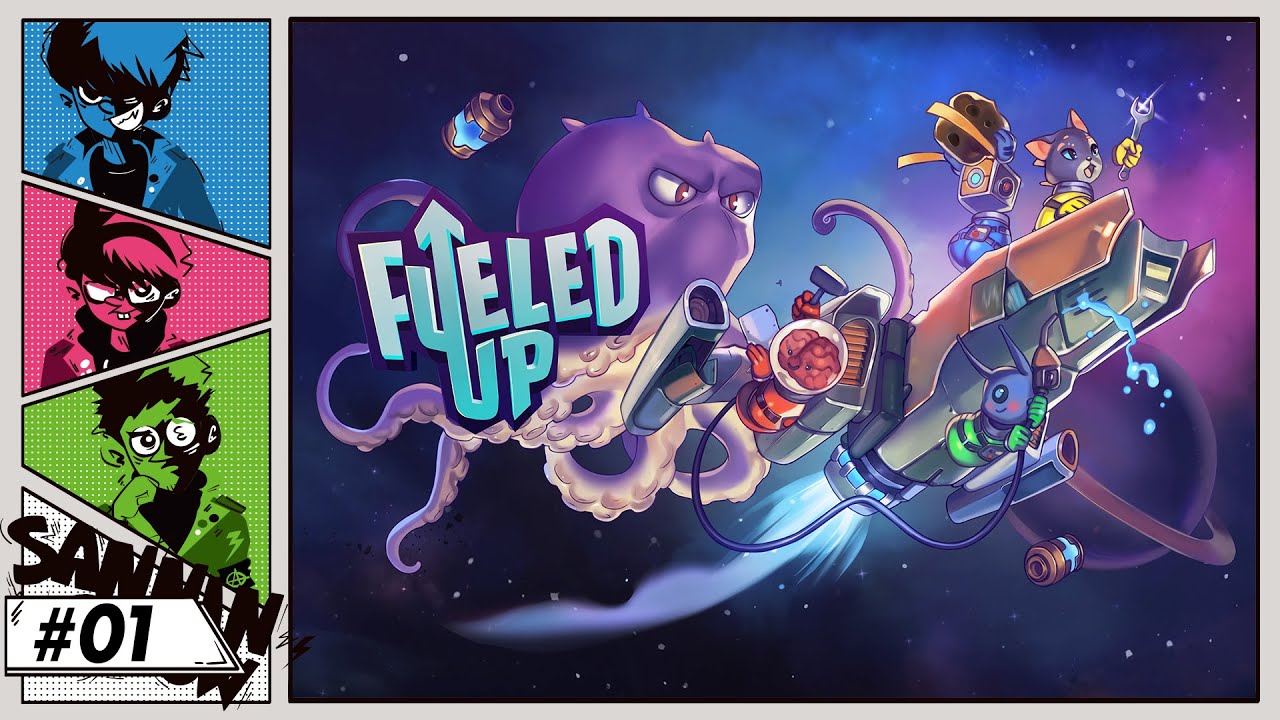 #1 宇宙船で働く猫と魚と脳【FUELED UP】