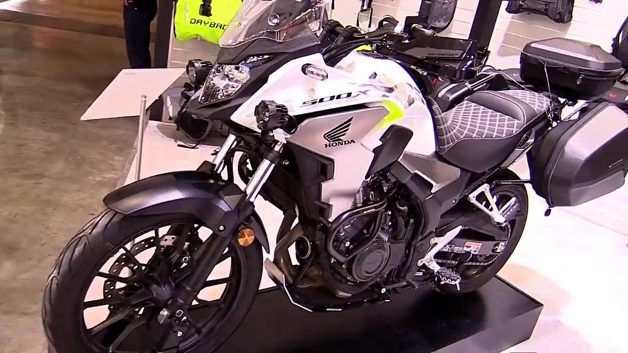 2020 Honda CB 500 X Customized by SW Motech