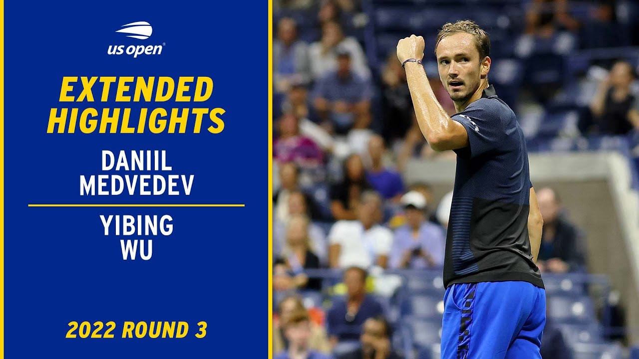 Daniil Medvedev vs. Yibing Wu Extended Highlights | 2022 US Open Round 3