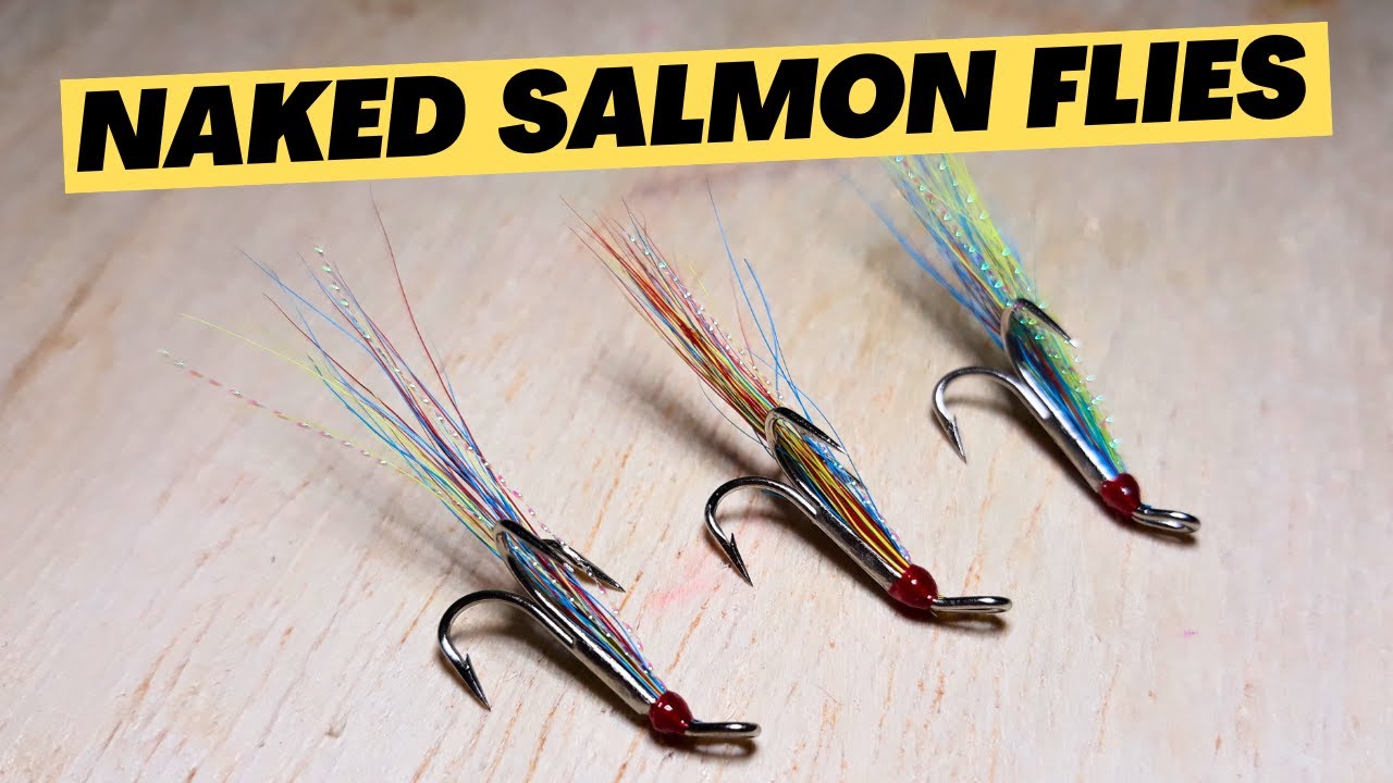 Tying A Naked Salmon Fly - The Silver Doctor