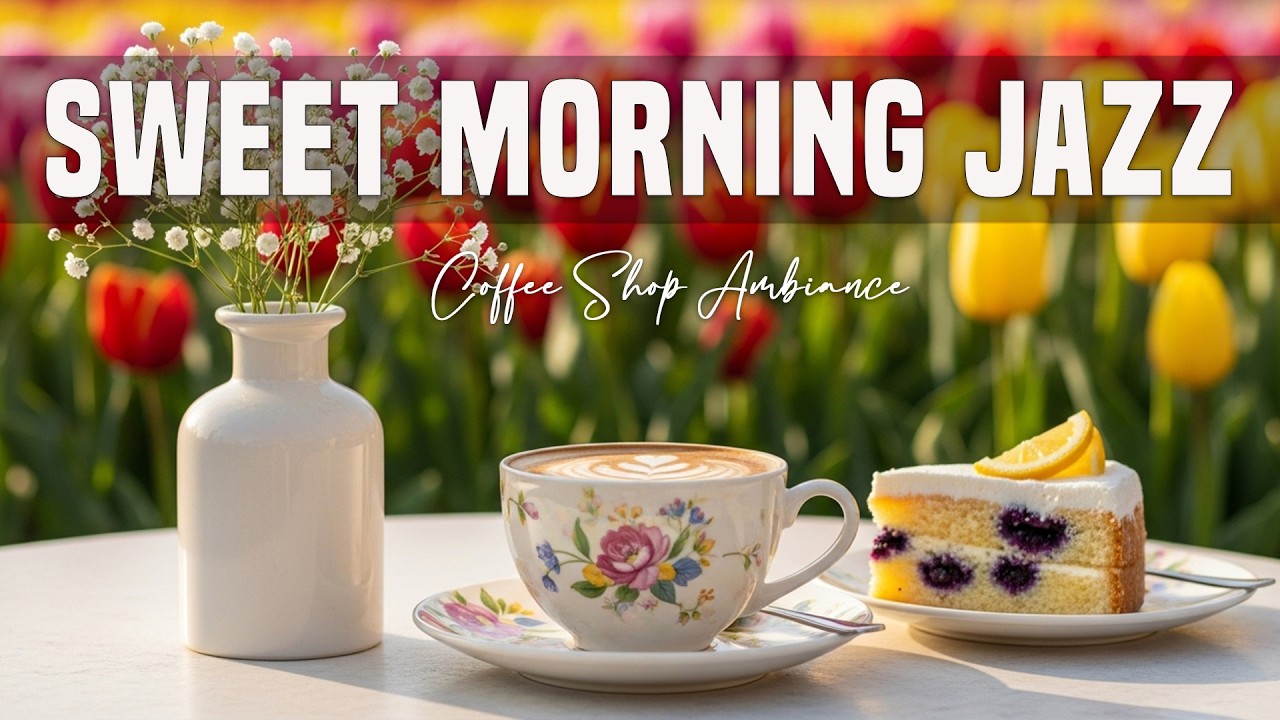 Sweet Morning Jazz☕Relax Coffee Ambiance Instrumental and Relaxing Jazz Cafe Music for Studying.