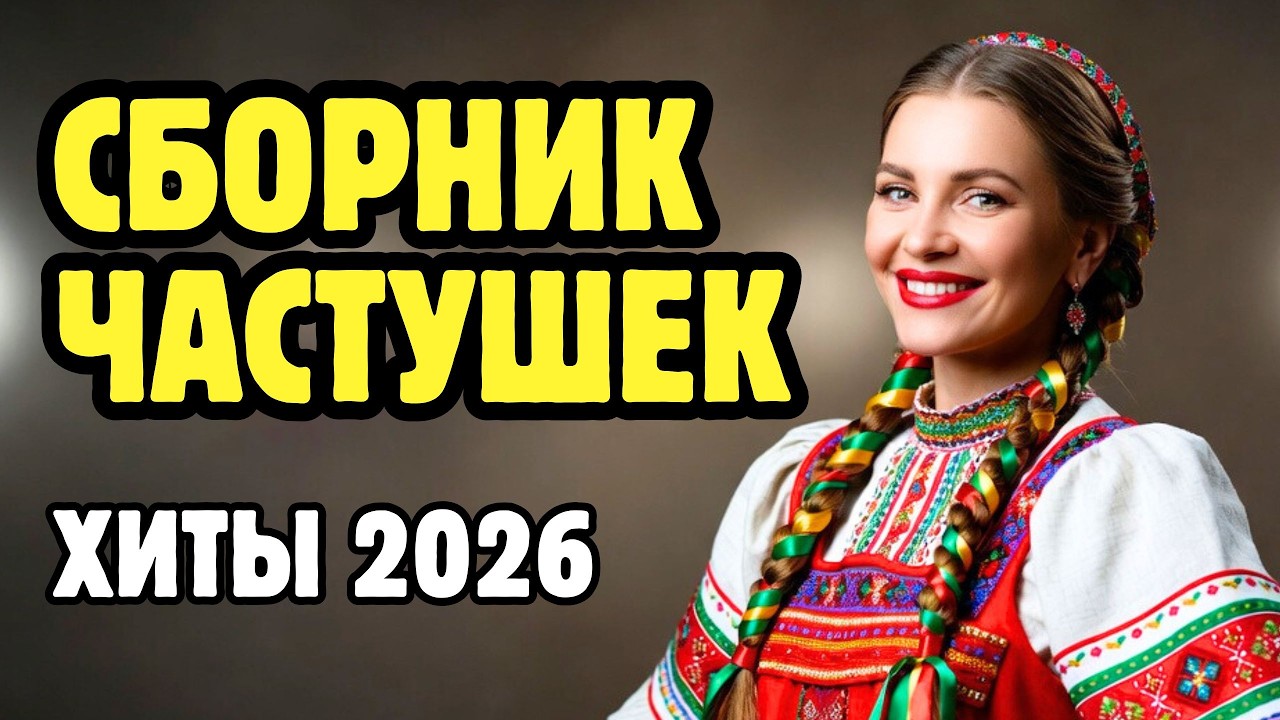 🔥ЧАСТУШКИ ДЛЯ ЗАСТОЛЬЯ ! ТАНЦЕВАТЬ БУДУТ ВСЕ ! ХИТЫ 2026🔥🔥🔥