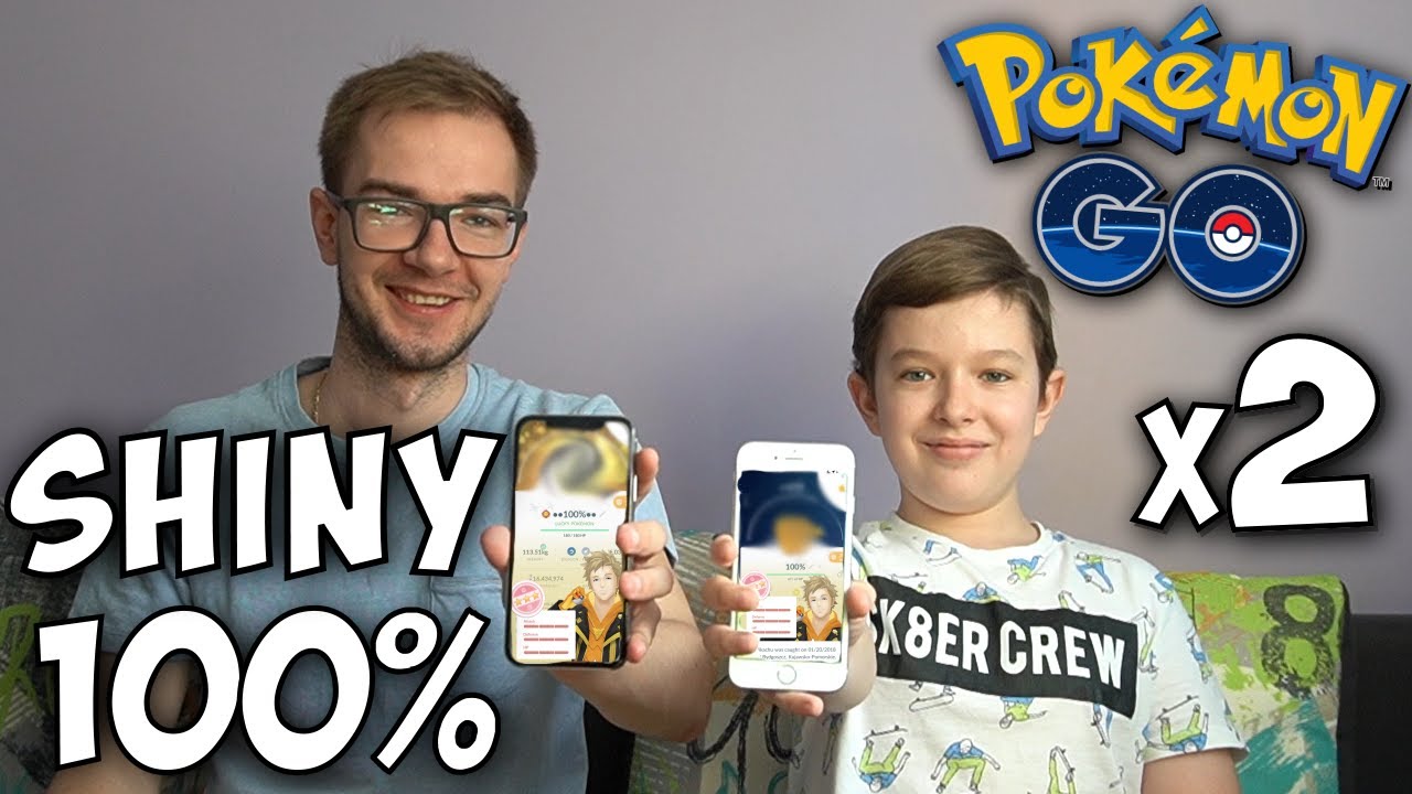 Najszczęśliwszy dzień w POKEMON GO! SHINY 100% x2!