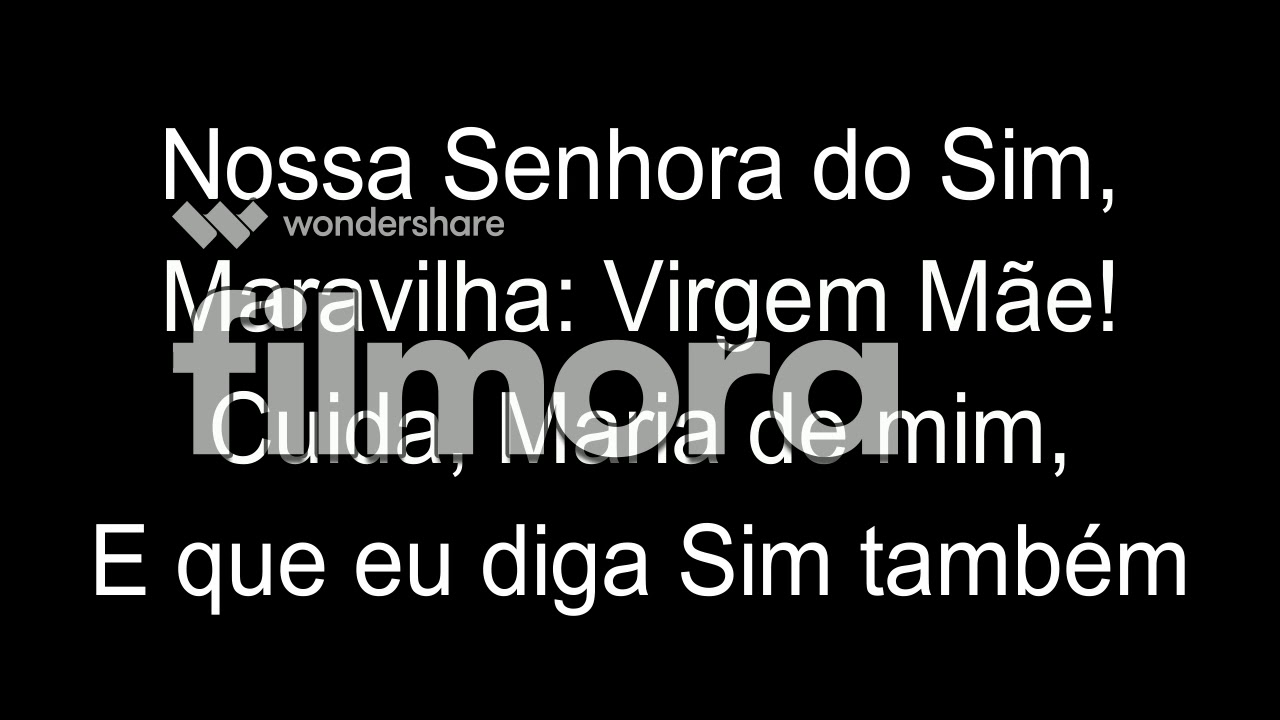 nossa Senhora do sim