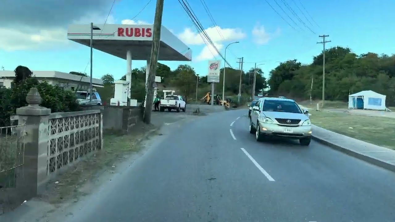 Driving Antigua Barbuda | Valley Road St. Mary’s to St. John’s | 13 March 2025