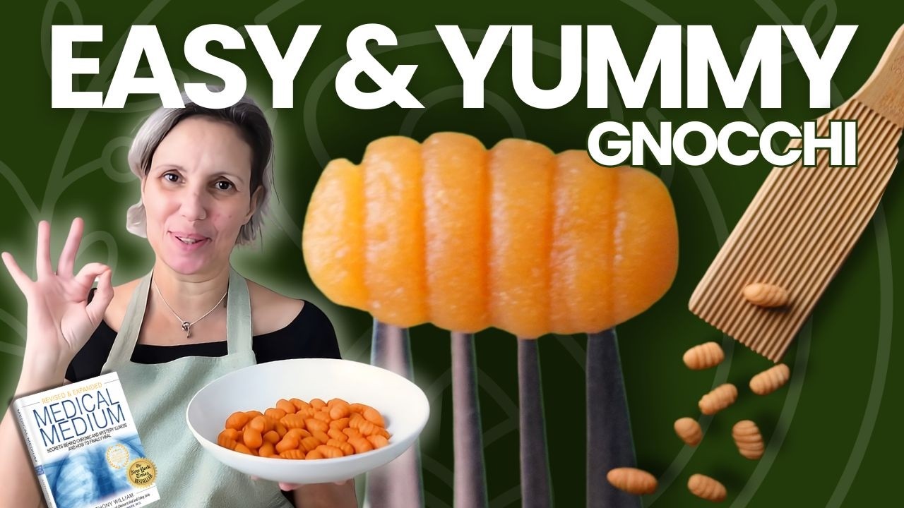 Gluten Free Gnocchi - YOU can make at home - 3 ingredients (Medical Medium recipe)