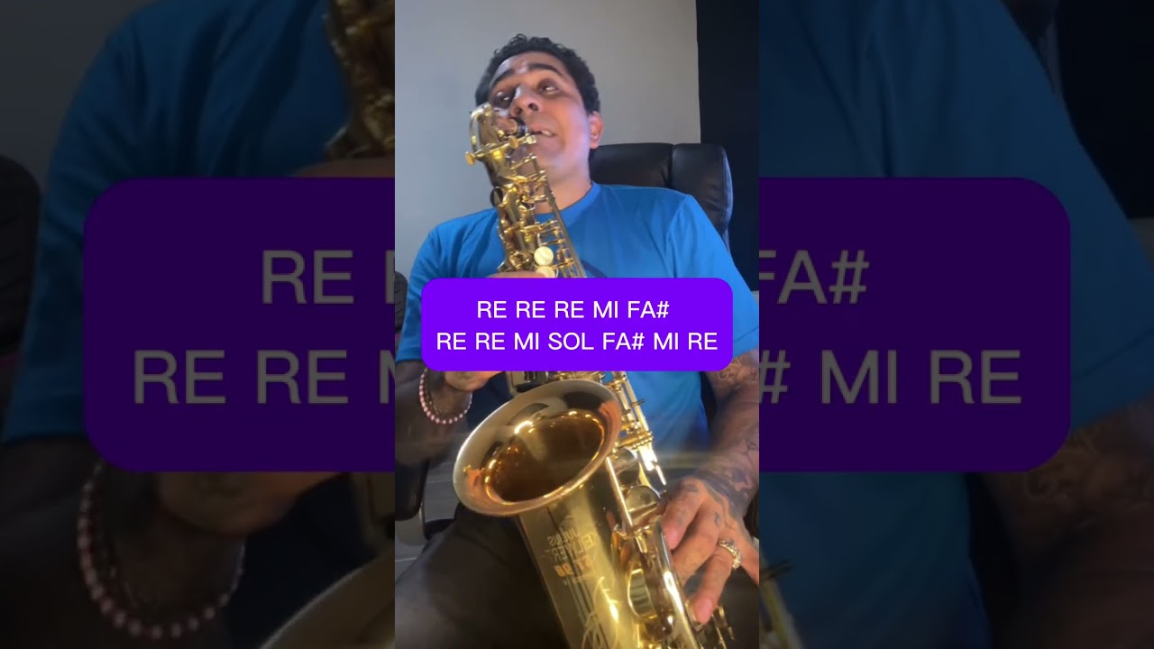 APRENDE A TOCAR Sarà perche ti amo  EN EL SAXOFO ALTO como tocar será por qué te amo en el Sax 🎷