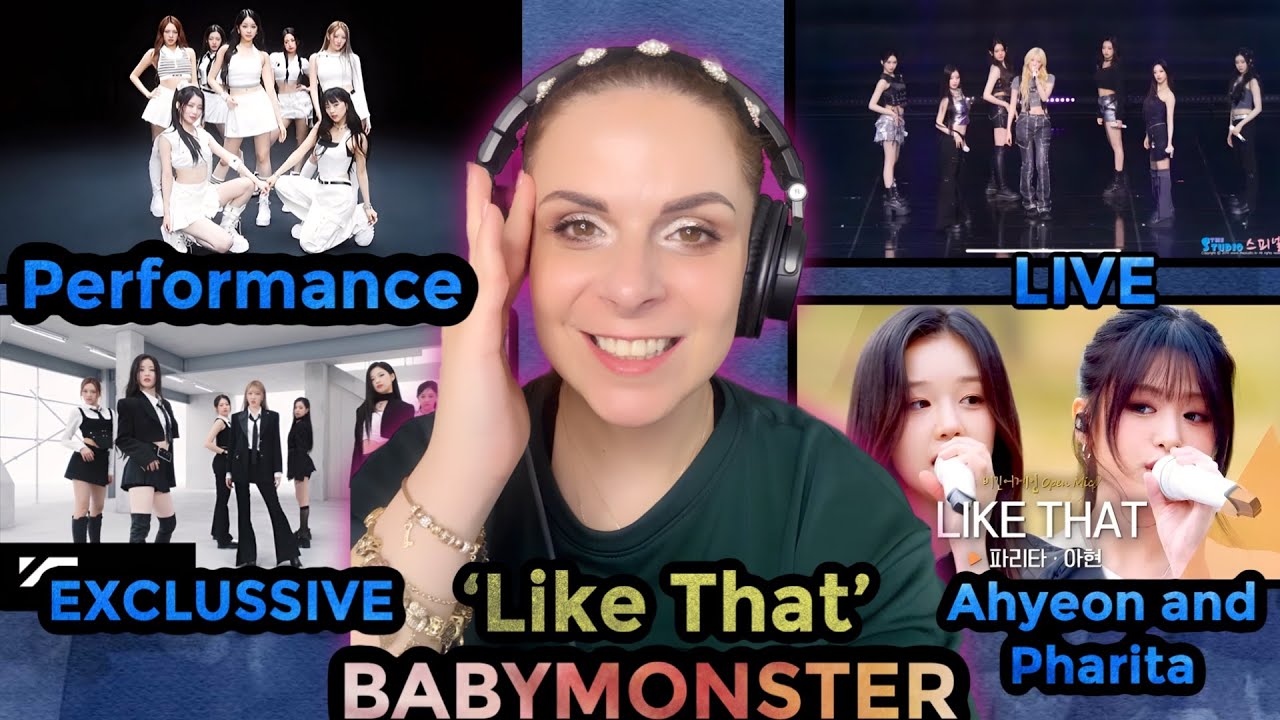 BABYMONSTER 'LIKE THAT' Exclusive, Performance, LIVE and Pharita and Ahyeon LIVE/ Reaction