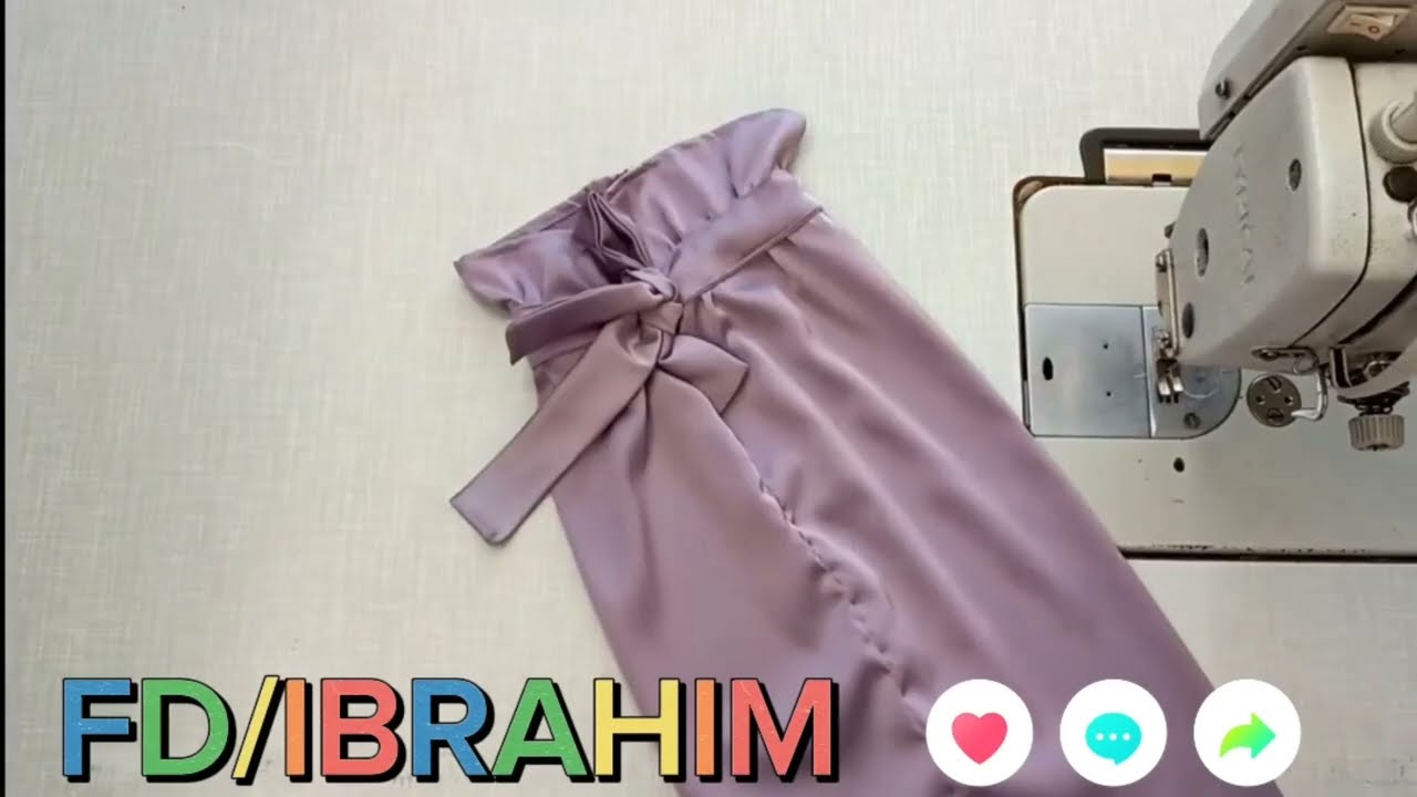 خياطة موديل جديد لكم للمبتدئين#ابراهيم_فؤاد