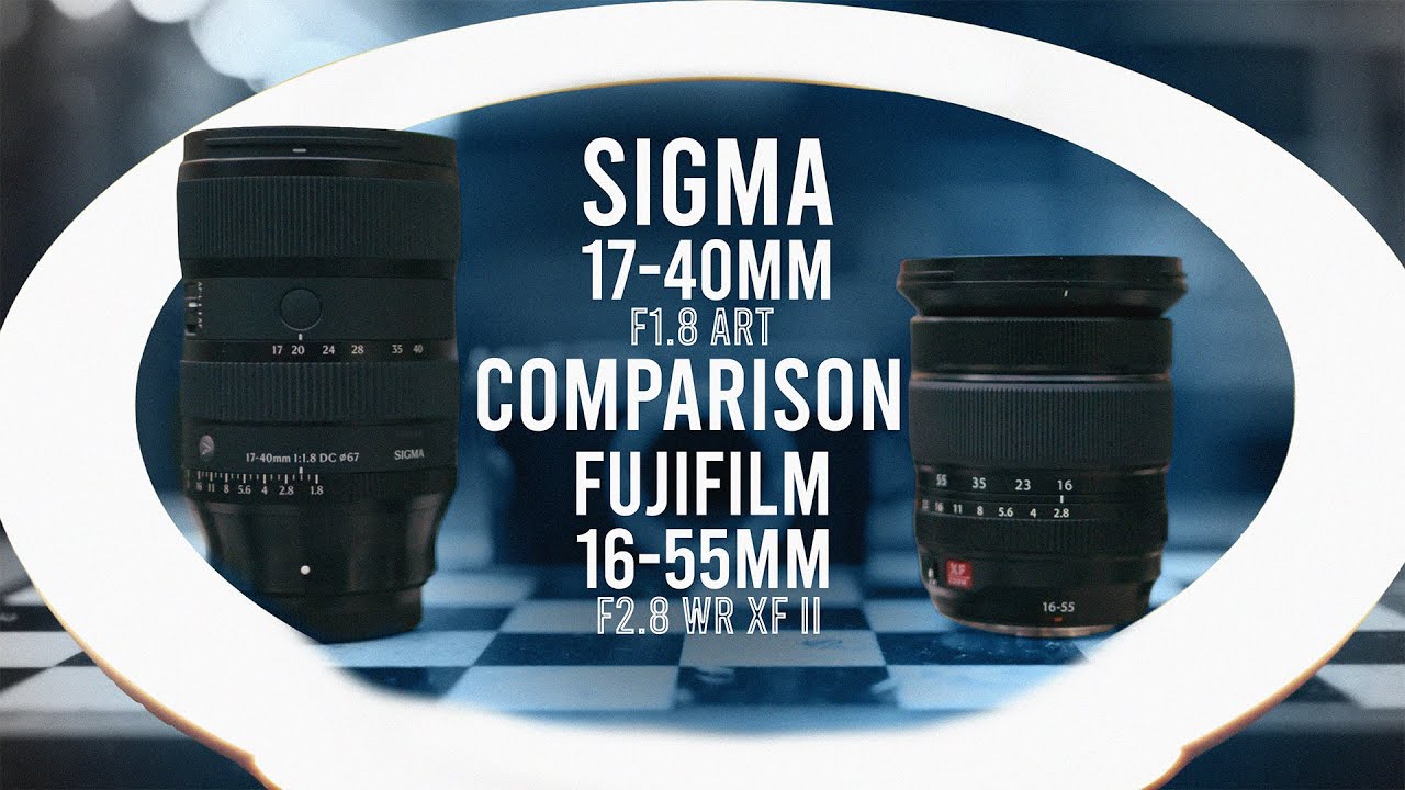 Sigma 17-40mm f1.8 против Fujifilm 16-55mm f2.8 WR II &mdash; тест в реальных условиях на улице.