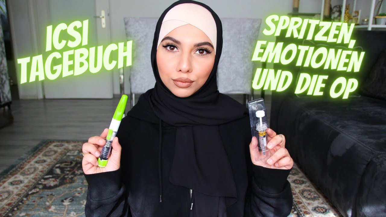 ICSI TAGEBUCH: Hormone Spritzen, Follikelpunktion Op | Kinderwunsch | SAIDA JAHED
