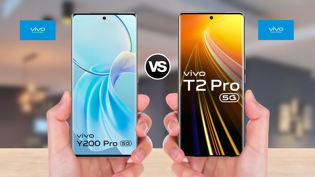 ViVO Y200 Pro Vs ViVO T2 Pro