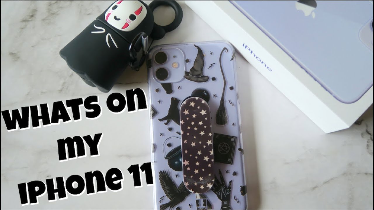 WHATS ON MY IPHONE 11💜✨