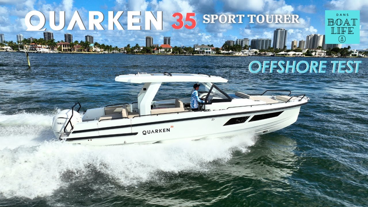 Pt 2 - Waves & Parking DEMO - Quarken 35 Sport Tourer TEST