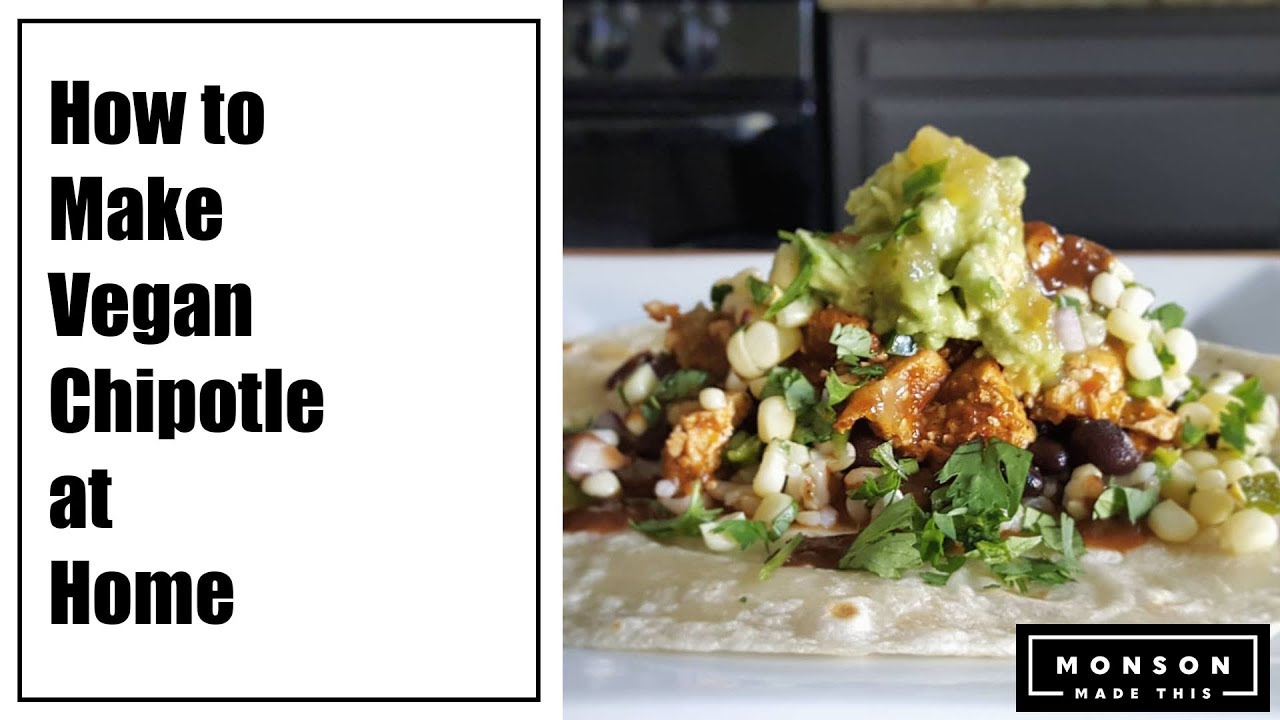Homemade DIY Vegan Chipotle Sofritas