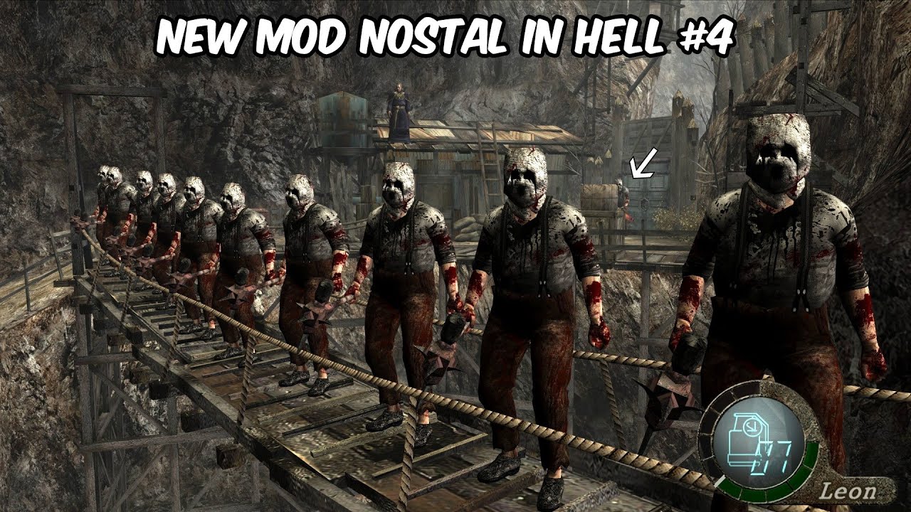RESIDENT EVIL 4 UHD : MOD NOSTAL IN HELL NEW GAME PRO #4
