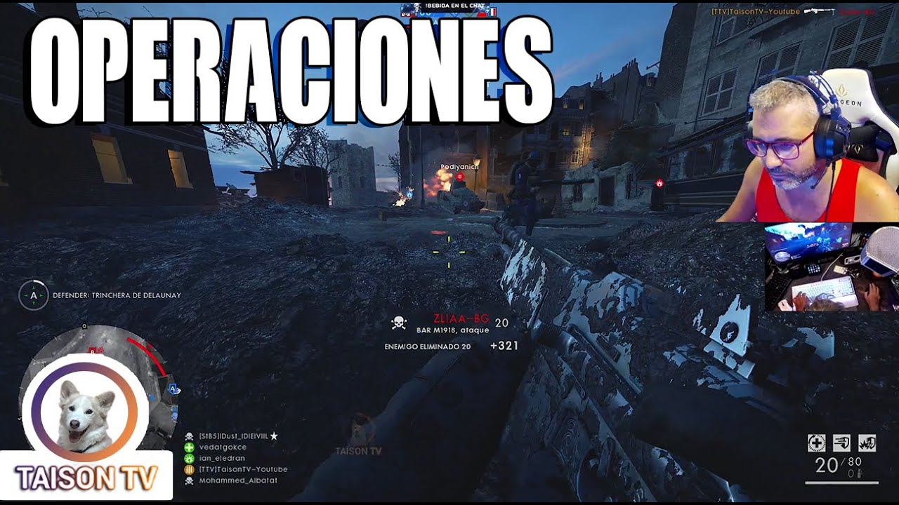 Operaciones de Choque - El enemigo No puedo evitar que chocara contra ellos en Tahure Battlefield 1