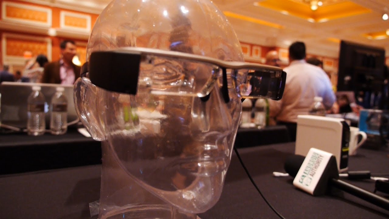 Epson Moverio BT-200 Augmented Reality Glasses Hands On! [CES 2014]
