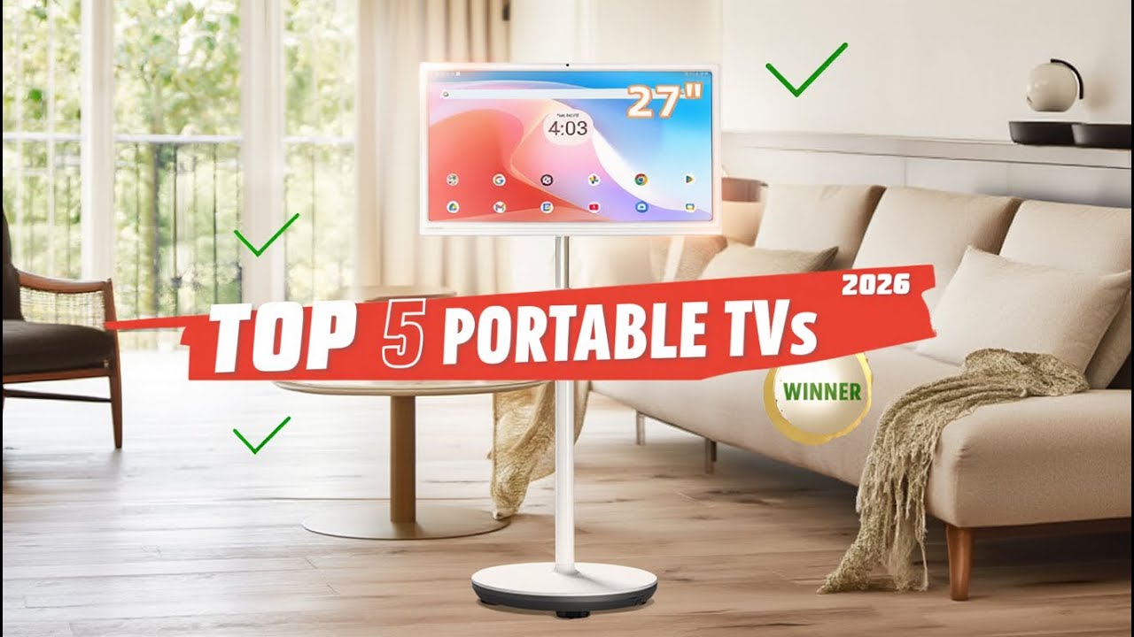best portable smart tv in 2026 || You can buy right now💥💥