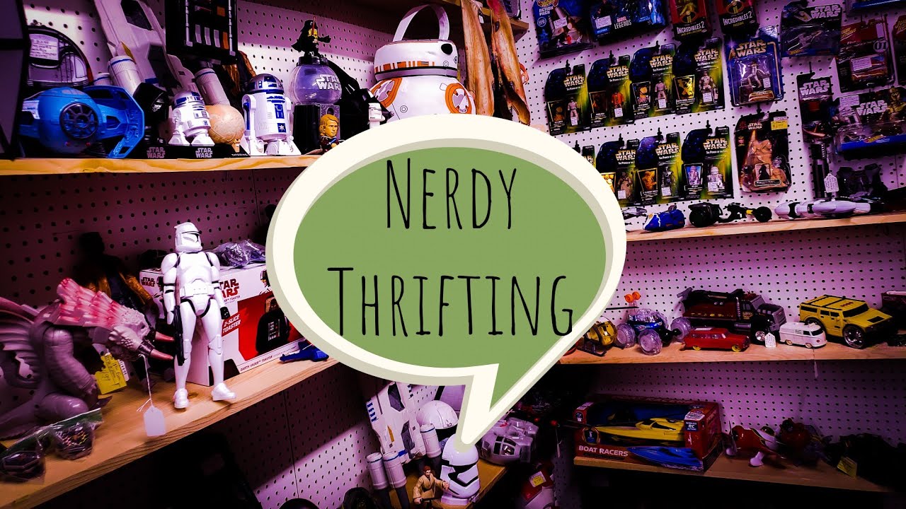 Batman and Star Wars and Comics (Oh my!) || Nerdy Thrifting