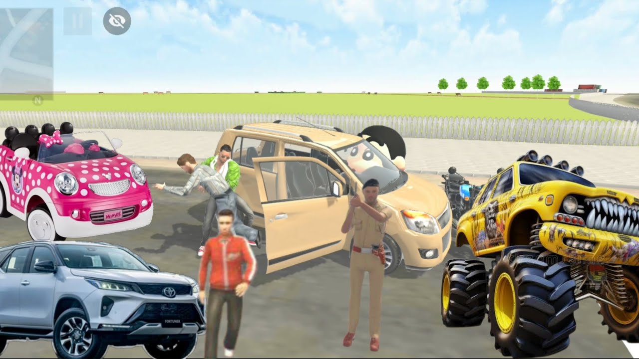 Franklin And Shinchan 🔥💥 Donon Tabahi 🤓🧐 New Kand Indian Theft Auto Simulator Game 🎮
