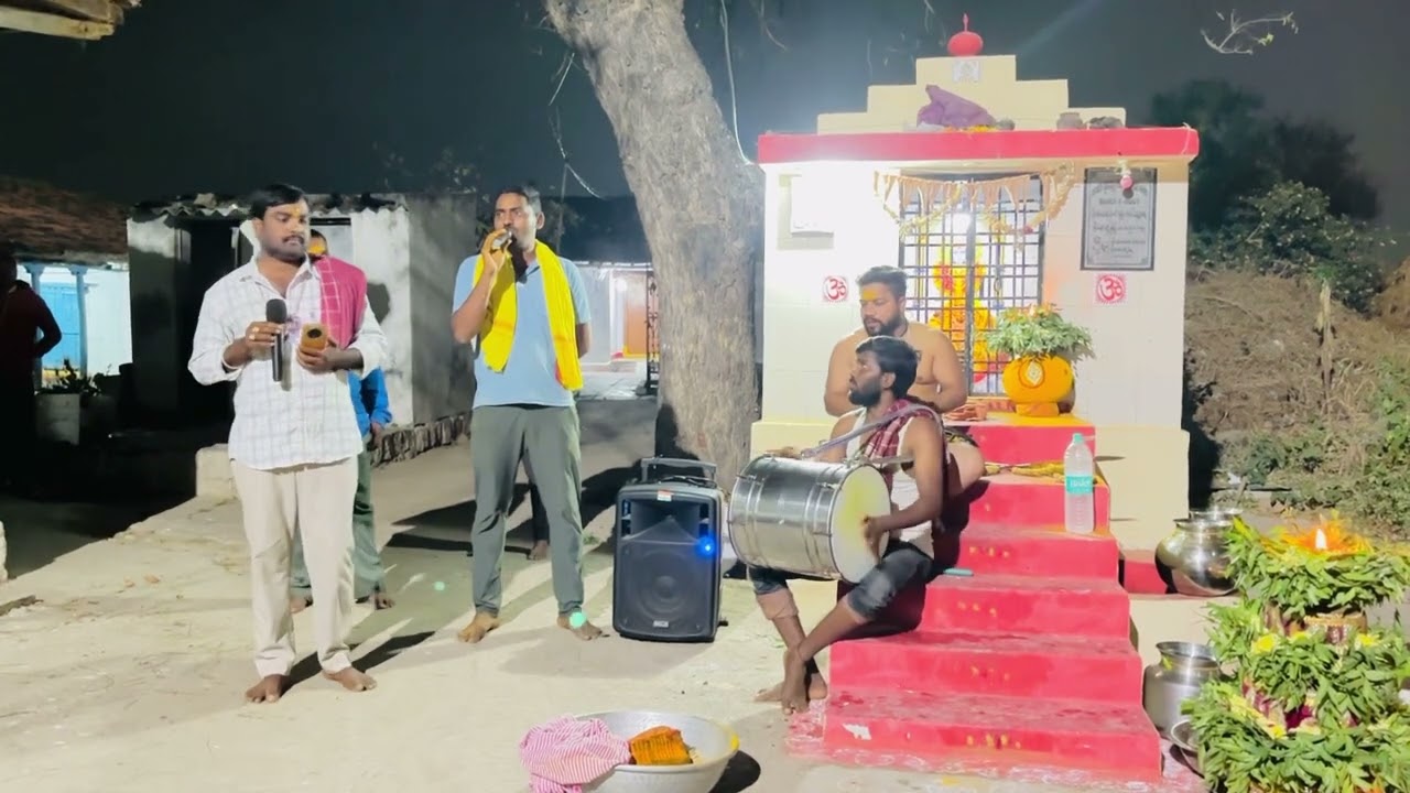 కోహెడ గ్రామంలో గంగ పూజ ఒగ్గు కథ ఒగ్గు అనిల్ లింగంపల్లి ⚜️❤️ +91 93901 20270 -9346683744