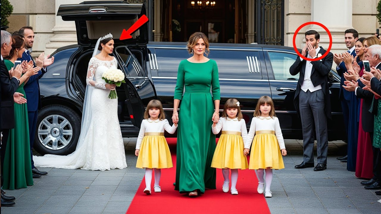 Invitó a su pobre exesposa para humillarla — pero ella llegó en limusina con sus trillizas