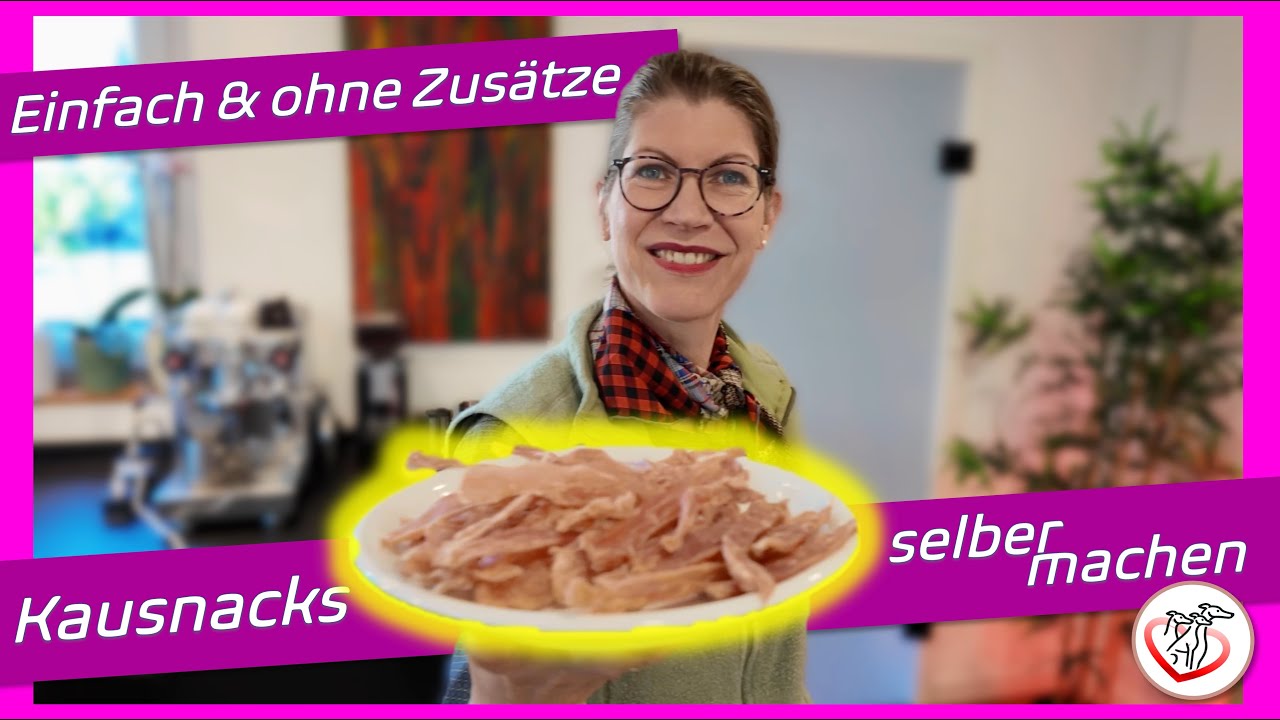 Gesunde Hundesnacks im Backofen oder Dörrautomaten selber machen - Hunde lieben sie innig!