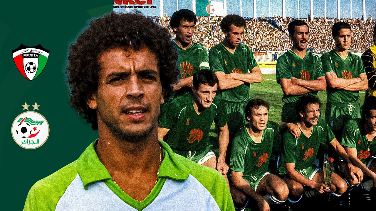 🇩🇿 Lakhdar Belloumi vs Kuwait 1987 | The maestro at work