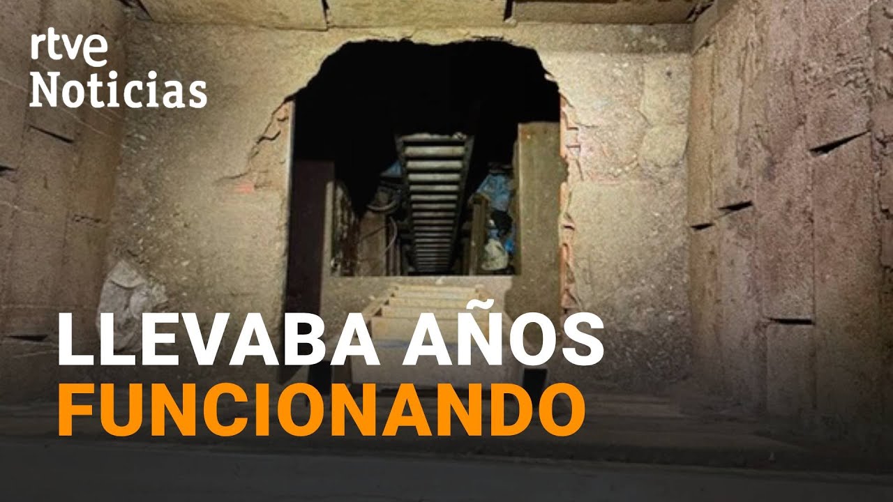 CEUTA: ASÍ ES el NARCOTÚNEL de 50 METROS para TRANSPORTAR HACHÍS de MARRUECOS a ESPAÑA | RTVE