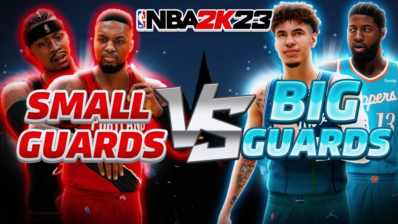 SMALL GUARDS VS BIG GUARDS 🤯 ARE BIG BUILDS REALLY BETTER THAN SMALL BUILDS?? NBA2K23