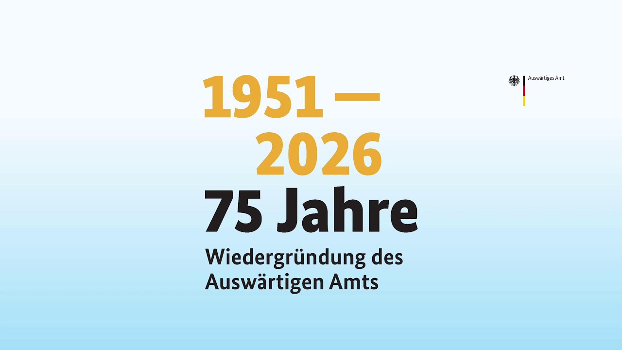 Celebration  of the 75th Anniversary of the Federal Foreign Office