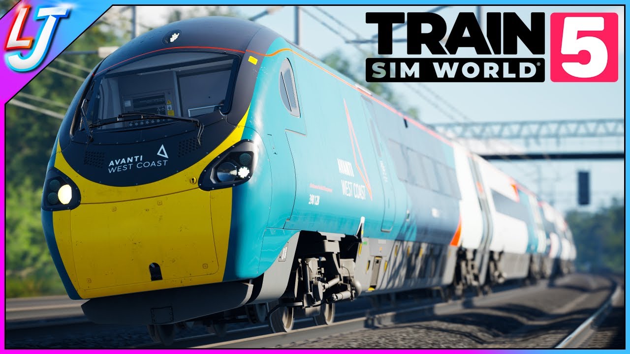Train Sim World 5 — Класс 390 «Пендолино» | West Coast Mainline (первый взгляд!)