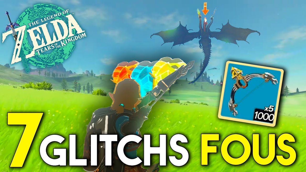 7 GLITCHS Que VOUS NE CONNAISSEZ PAS sur Zelda Tears of The Kingdom !