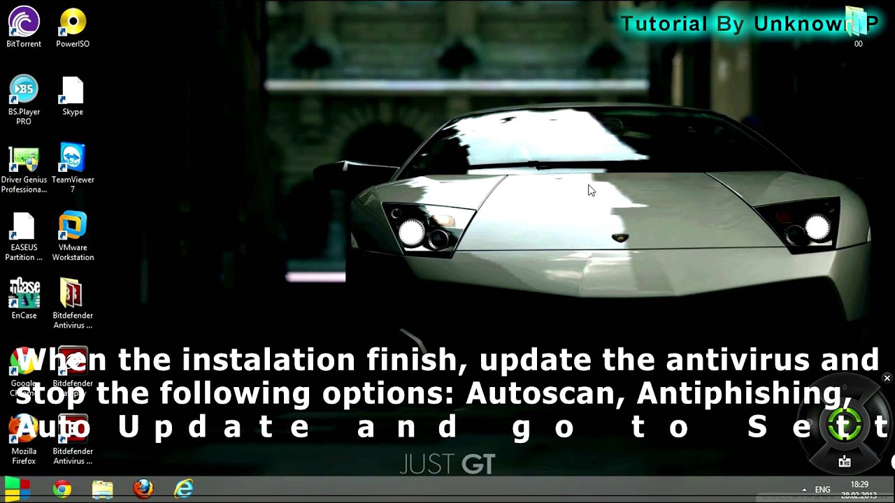 How to install and crack BitDefender Antivirus Plus 2013 ( Crack 100% Work!! )