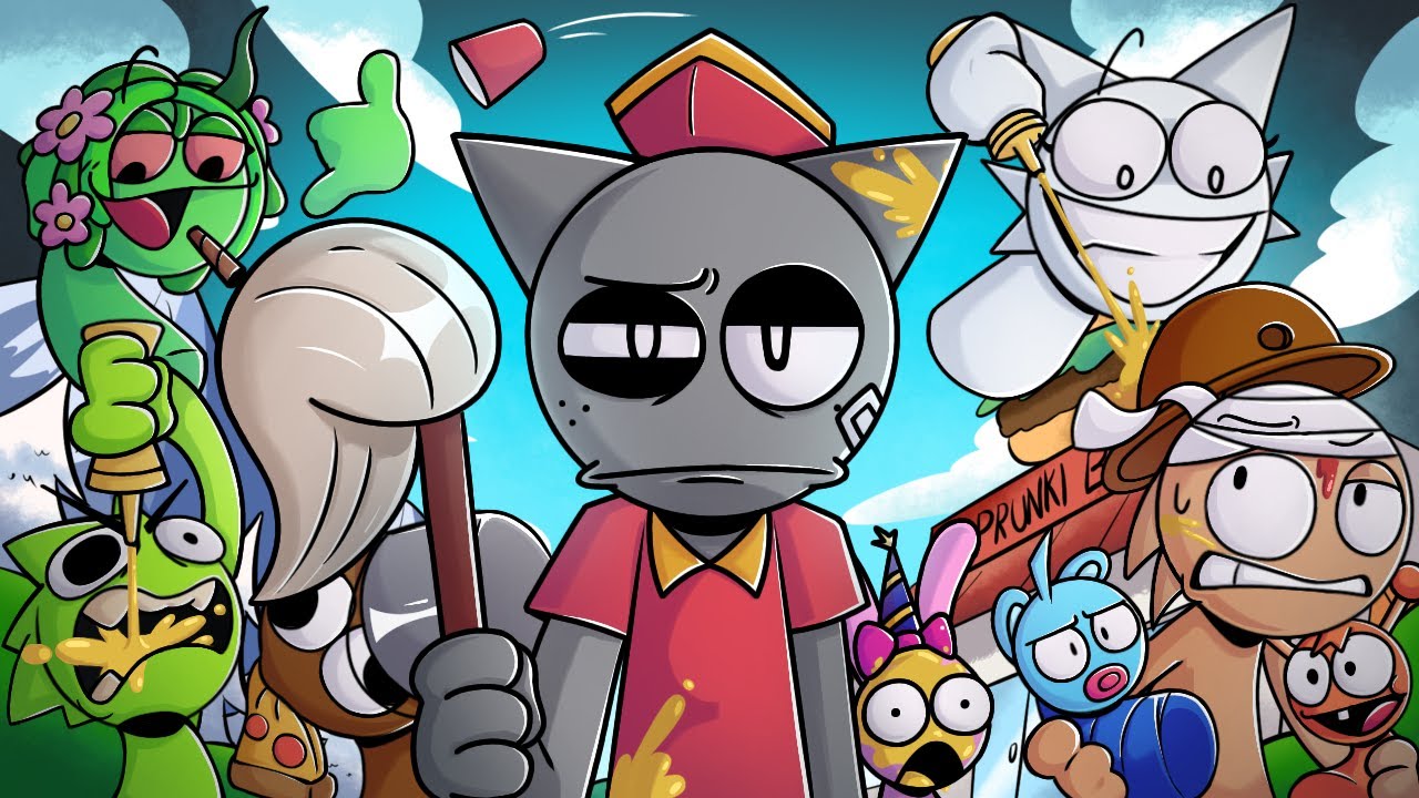 ANIMACJE INCREDIBOX SPRUNKI X FERA